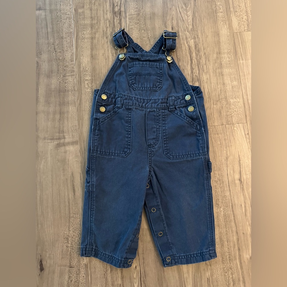 Baby Toddler Overalls. Size: 12M. 100% Cotton.